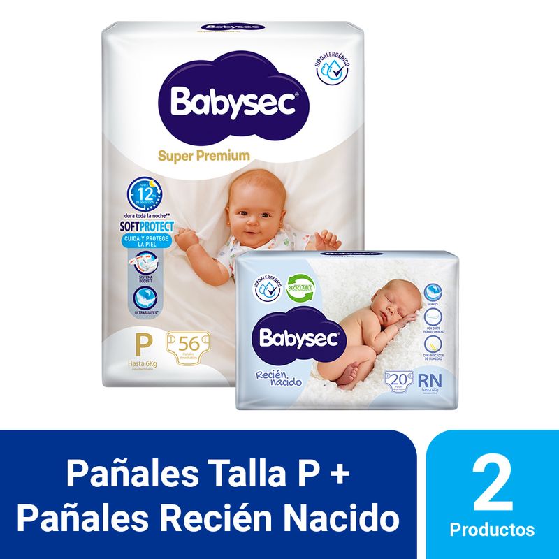 Babysec Recien Nacido Pack X20u