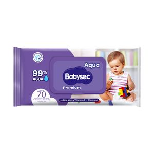 Toallas Húmedas Babysec Premium 70 un