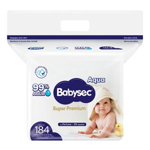 Toallas Húmedas Babysec Super Premium 184 un