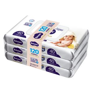 Toallas Húmedas Babysec Super Premium 120 un