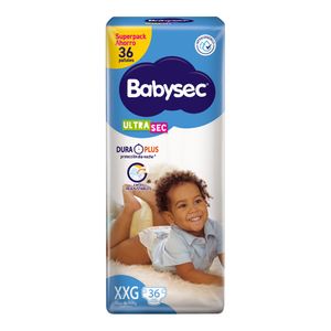 Pañal Babysec Ultra Talla XXG 36 un