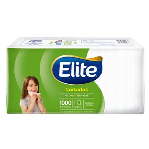 Servilleta Elite Cortada Simples 1000 un