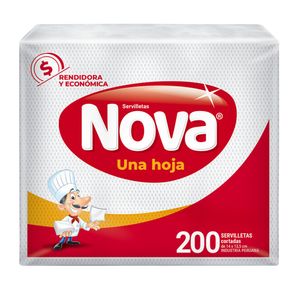 Servilleta Nova Cortada 200 un