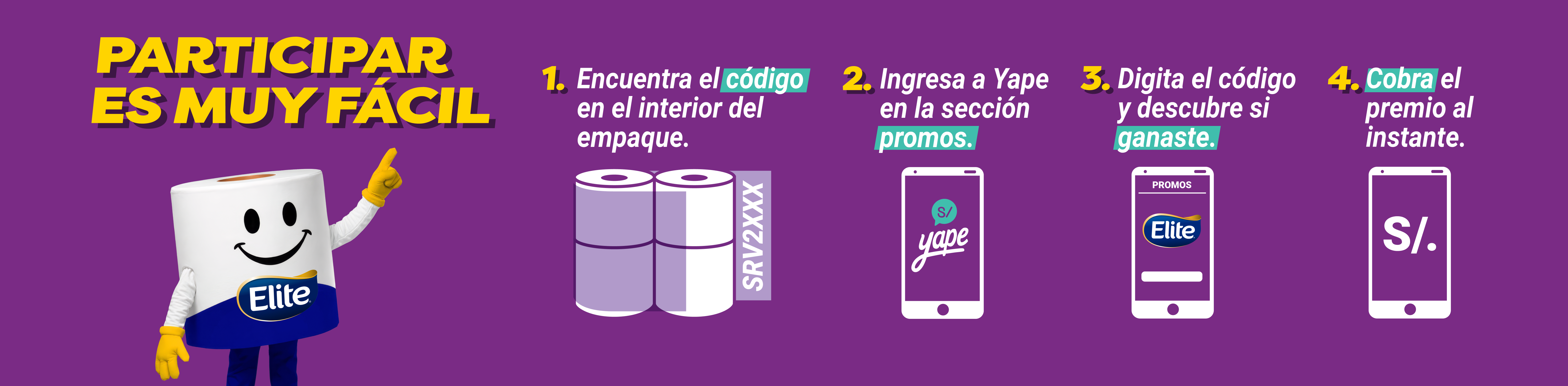 Participar es muy facil