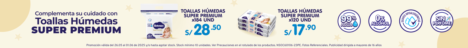 Toallitas Humedas Babysec
