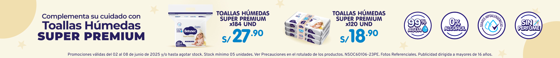 Toallitas Humedas Babysec